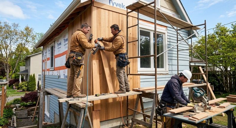 Barn Siding Installation in Durham, NH