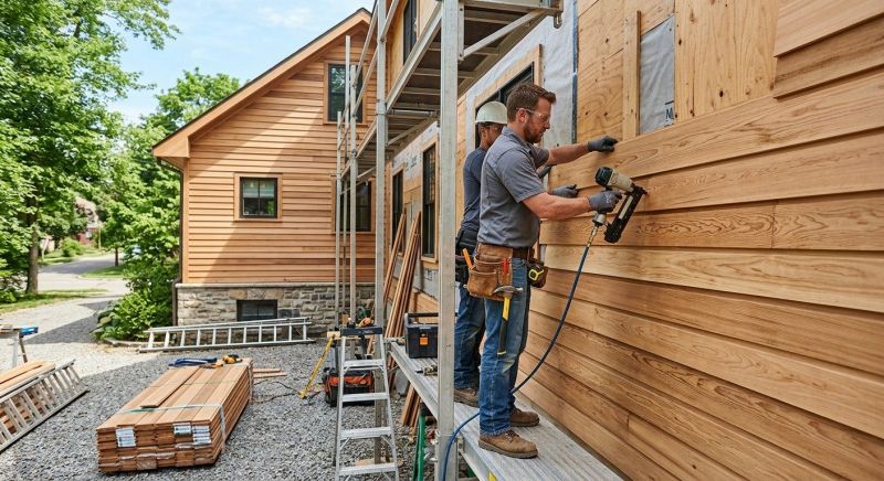 Barn Siding Installation in Lebanon, ME