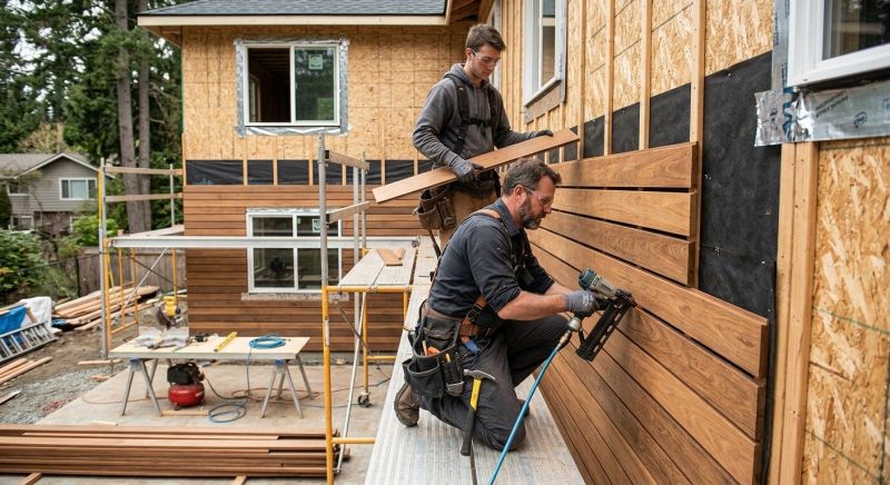 Barn Siding Installation in York, ME