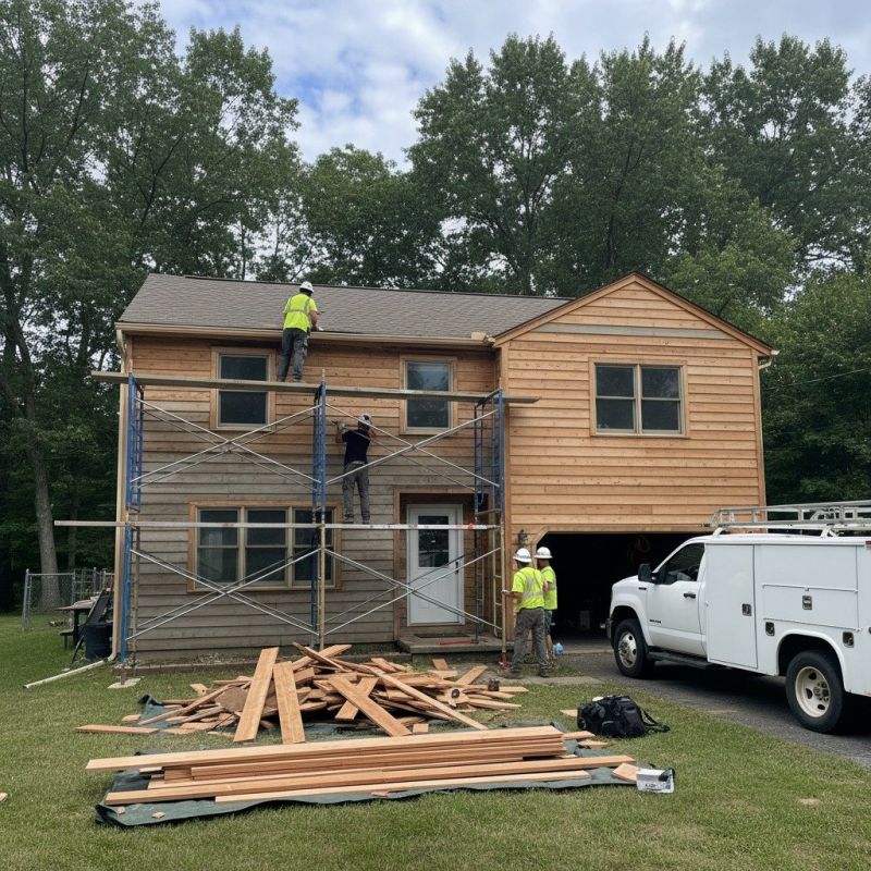 Barn Siding Replacement in Rye, NH
