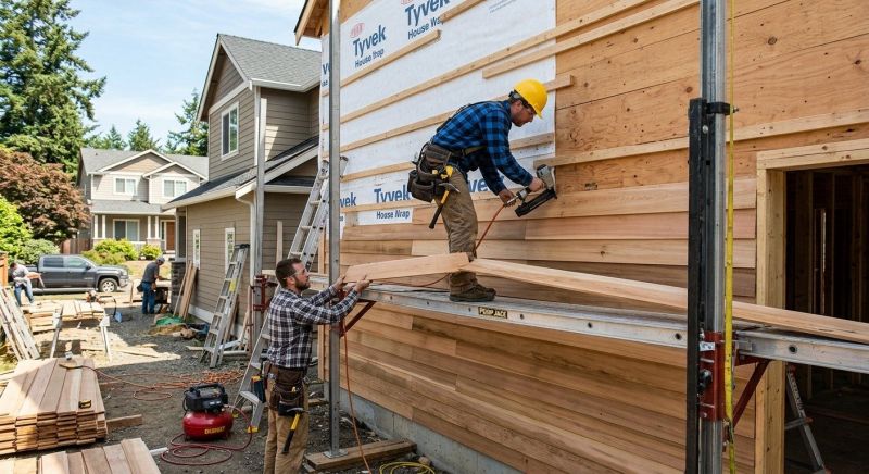 Batten Siding Installation in Buxton, ME