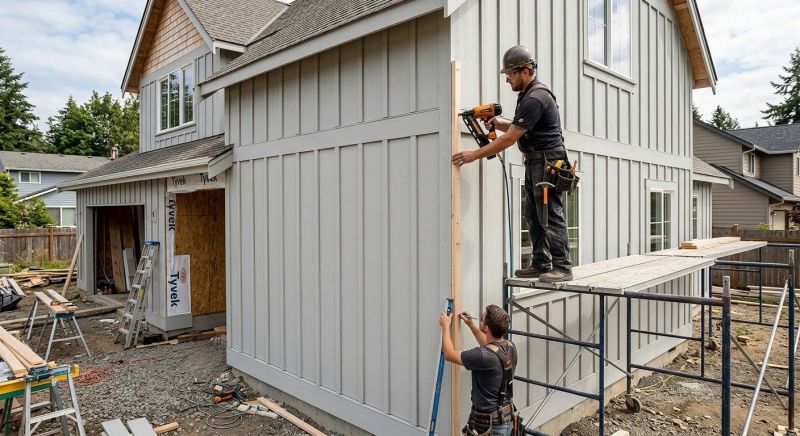Batten Siding Installation in Durham, NH
