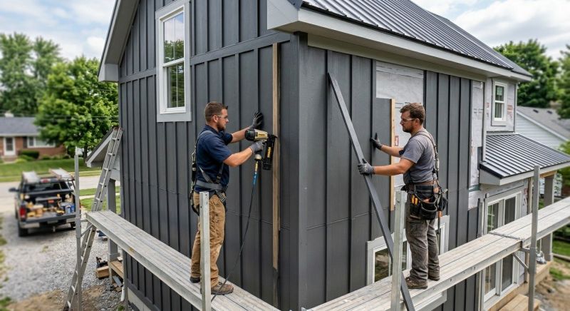 Batten Siding Installation in Kennebunk, ME