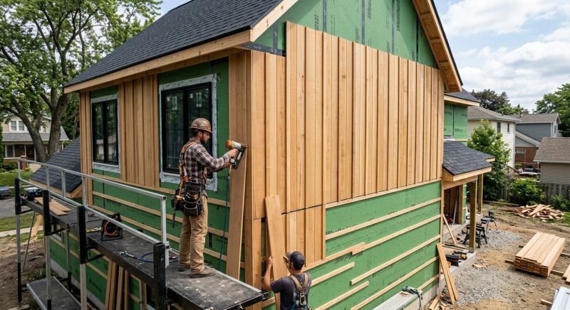 Board And Batten Installation in Barrington, NH