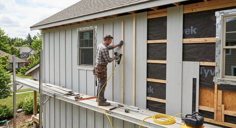 Board And Batten Installation in Old Orchard Beach, ME