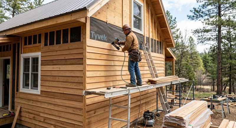 Cedar Siding Installation in Lebanon, ME