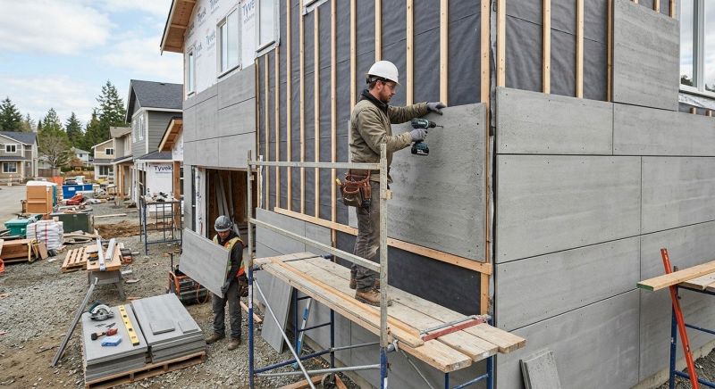 Cement Siding Installation in Barrington, NH