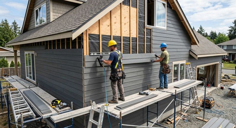 Cement Siding Installation in Barrington, NH