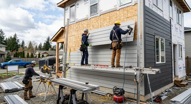 Cement Siding Installation in Biddeford, ME