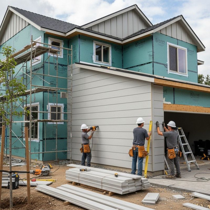 Clapboard Siding Installation in Wells, ME