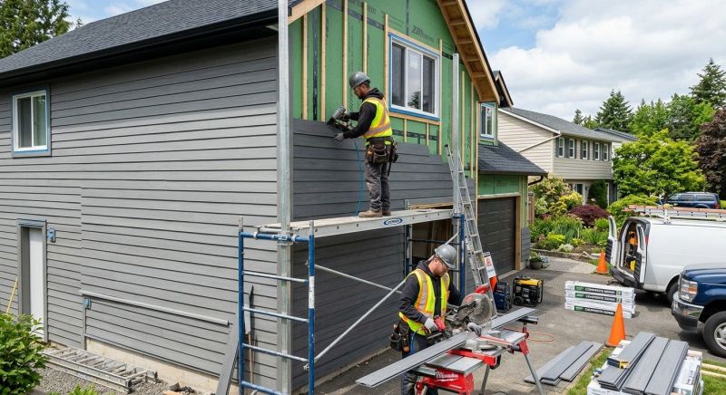 Composite Siding Installation in Rye, NH