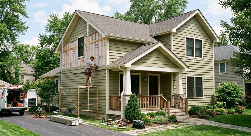 Dutch Lap Siding Installation in Wells, ME