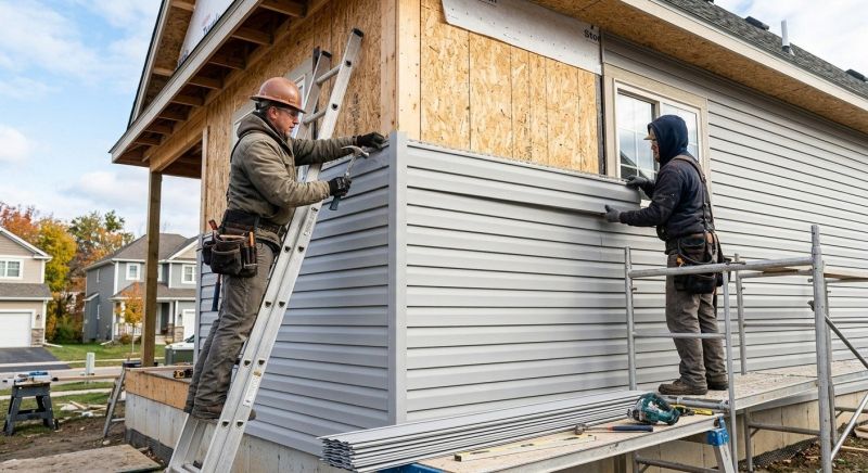 Engineered Siding Installation in Buxton, ME