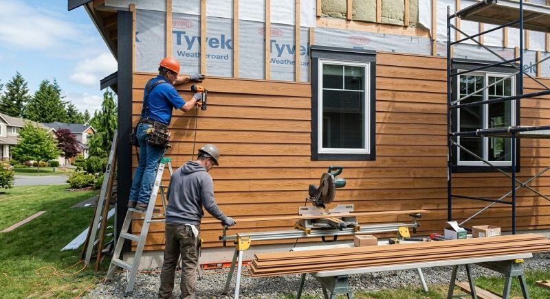 Engineered Siding Installation in Hollis Center, ME