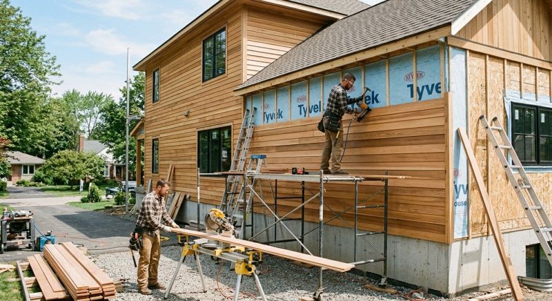 Engineered Siding Installation in Lebanon, ME