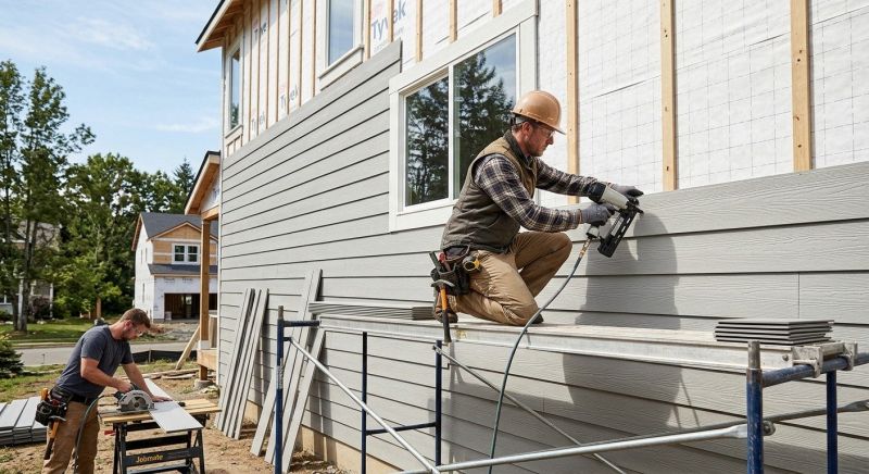 Engineered Siding Installation in Wells, ME