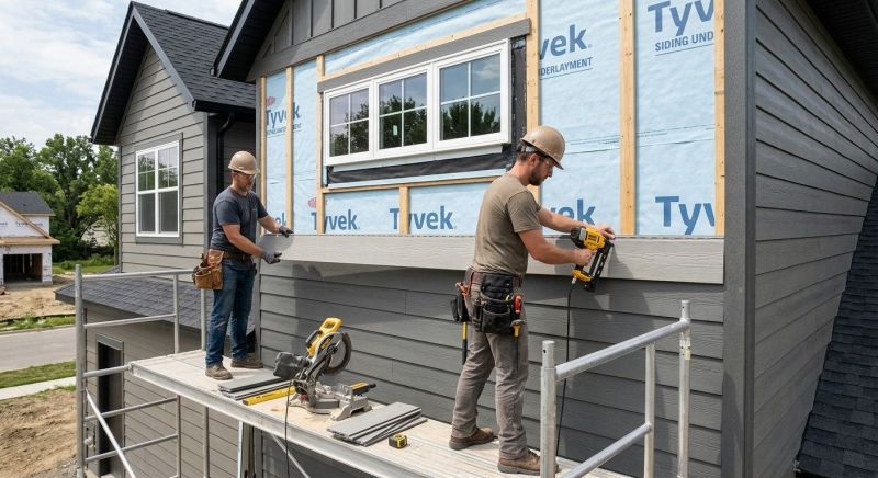 Engineered Siding Installation in Sanford, ME