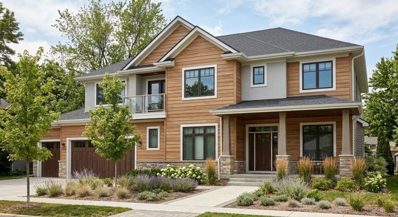 Faux Wood Siding Installation in Old Orchard Beach, ME