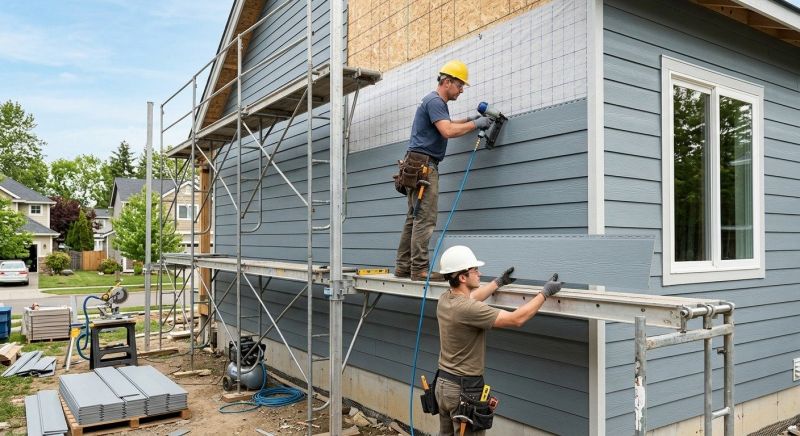 Fiber Cement Installation in Durham, NH