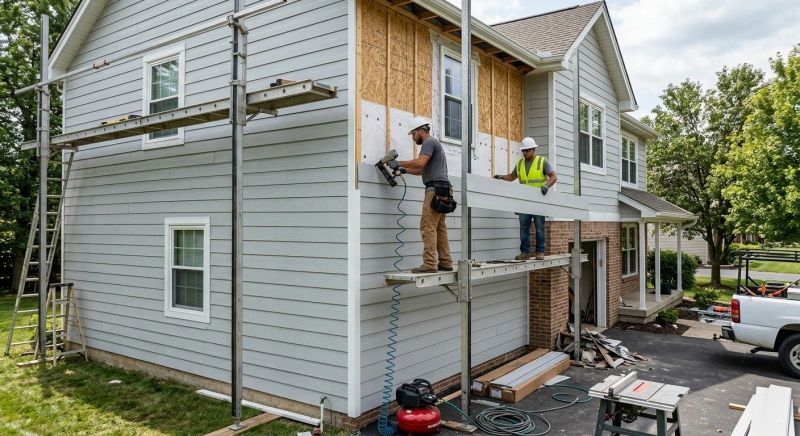Fiber Cement Installation in Greenland, NH