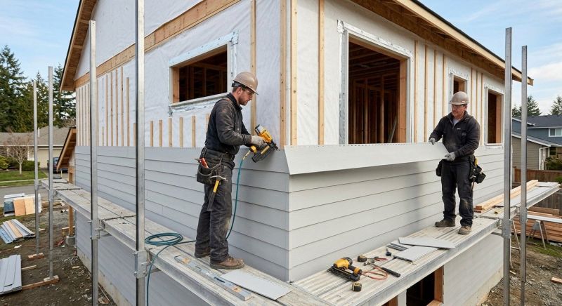 Fiber Cement Installation in Rye, NH