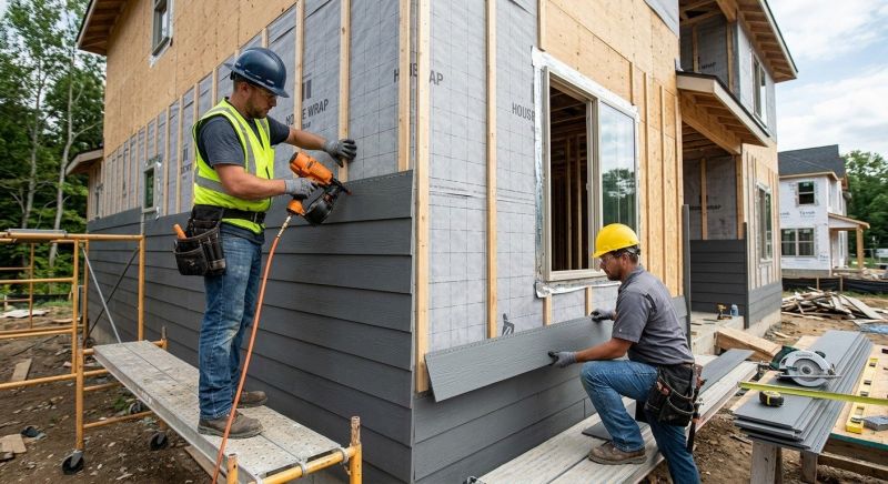 Fiber Siding Installation in Biddeford, ME