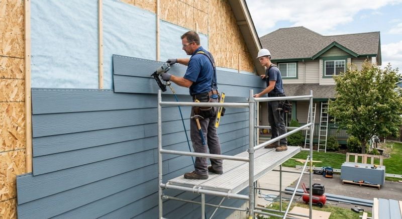 Fiber Siding Installation in Buxton, ME