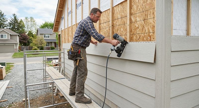 Fiber Siding Installation in Greenland, NH