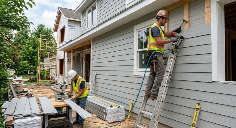 Fiber Siding Installation in Kennebunkport, ME