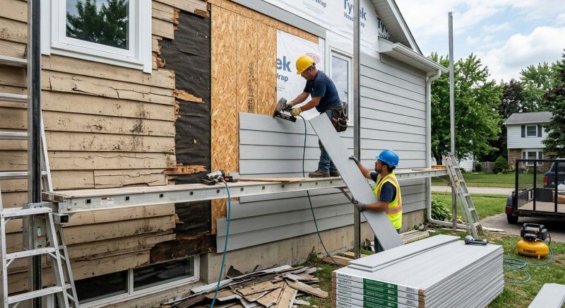 Fiber Siding Installation in Newmarket, NH