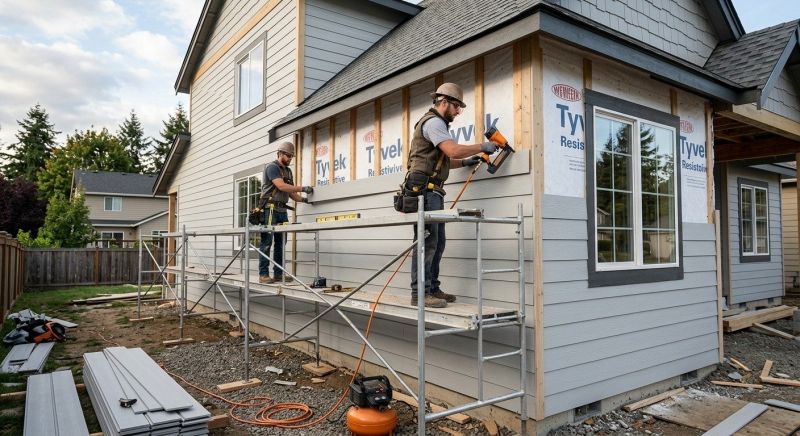 Fiber Siding Installation in Portsmouth, NH