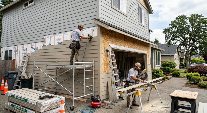 Fiber Siding Installation in Portsmouth, NH