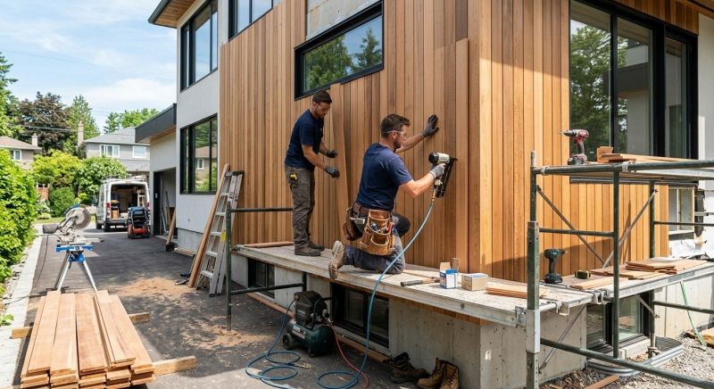 Hardwood Siding Installation in North Berwick, ME