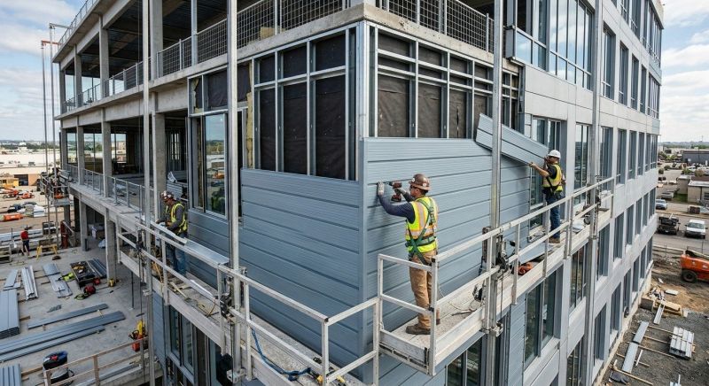 Horizontal Siding Installation in Wells, ME