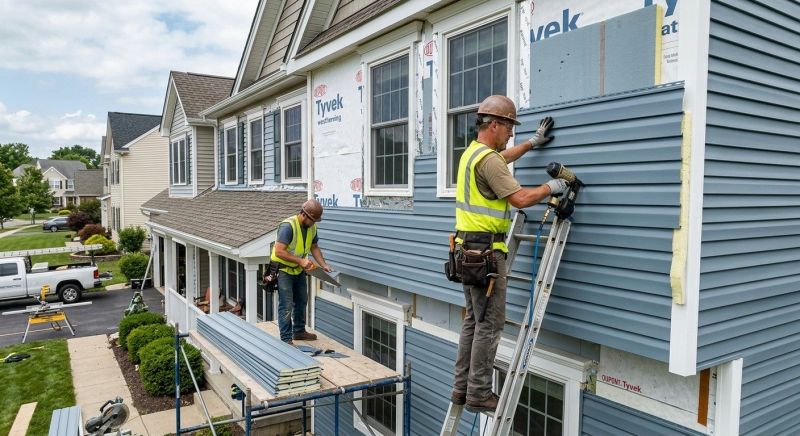 Insulated Siding Installation in Hollis Center, ME