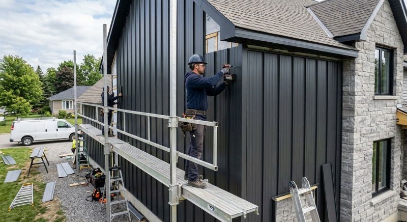 Metal Siding Installation in Barrington, NH
