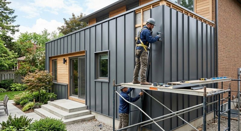 Metal Siding Installation in Dover, NH