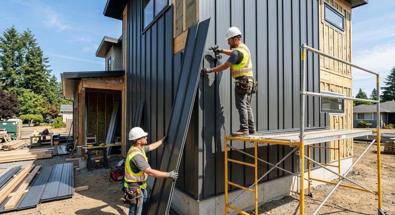 Metal Siding Installation in Durham, NH