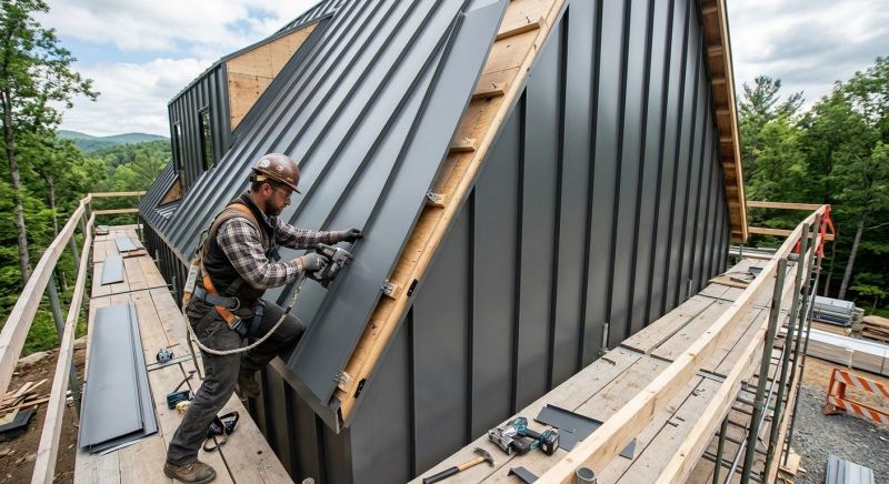 Metal Siding Installation in East Waterboro, ME