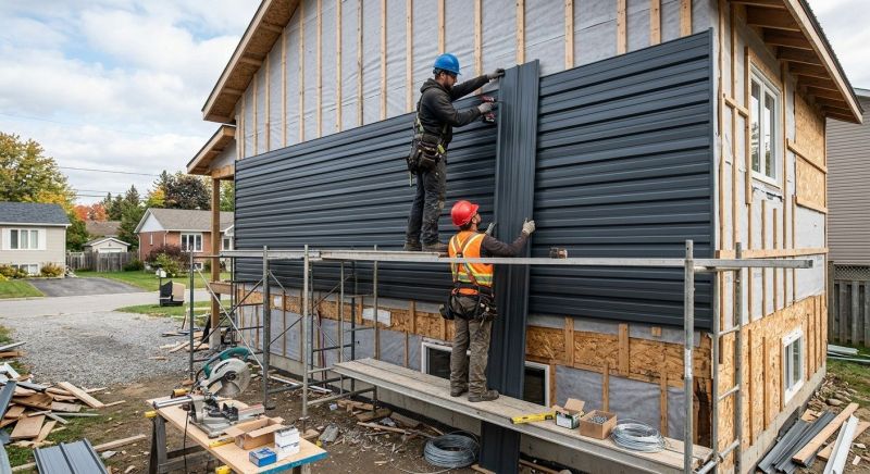 Metal Siding Installation in Kennebunk, ME