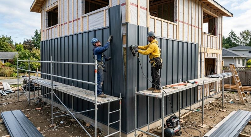 Metal Siding Installation in Rye, NH
