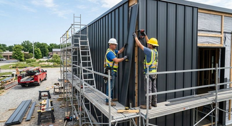 Metal Siding Installation in Sanford, ME