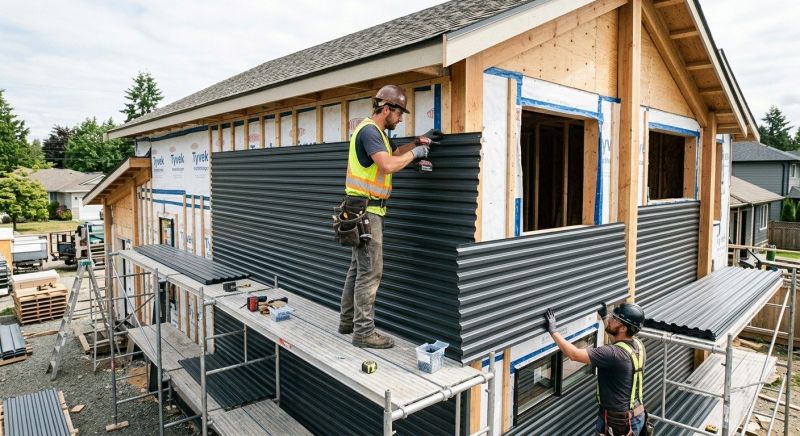 Metal Siding Installation in Scarborough, ME