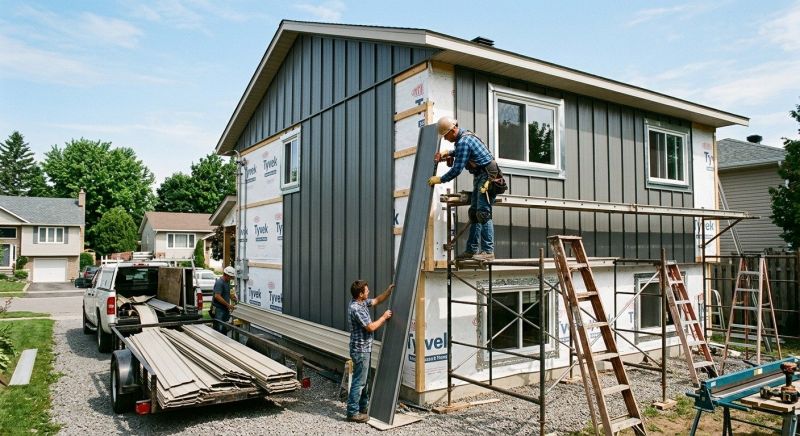 Metal Siding Replacement in Barrington, NH