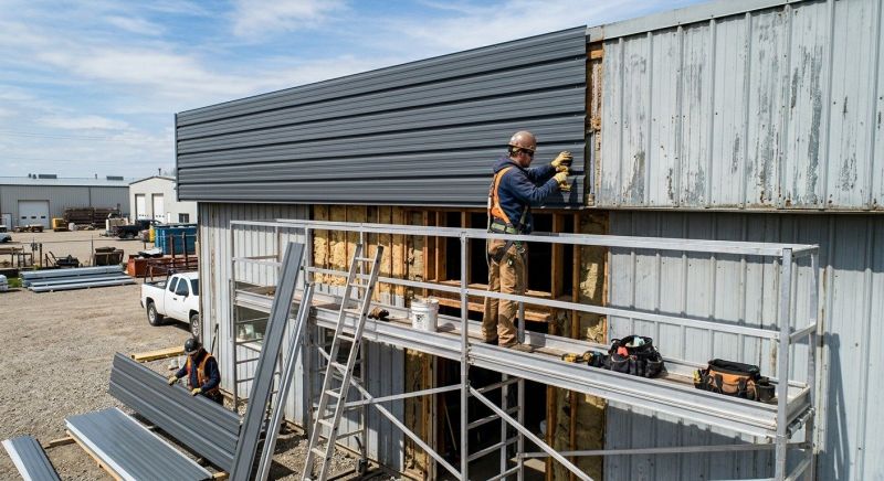 Metal Siding Replacement in Biddeford, ME