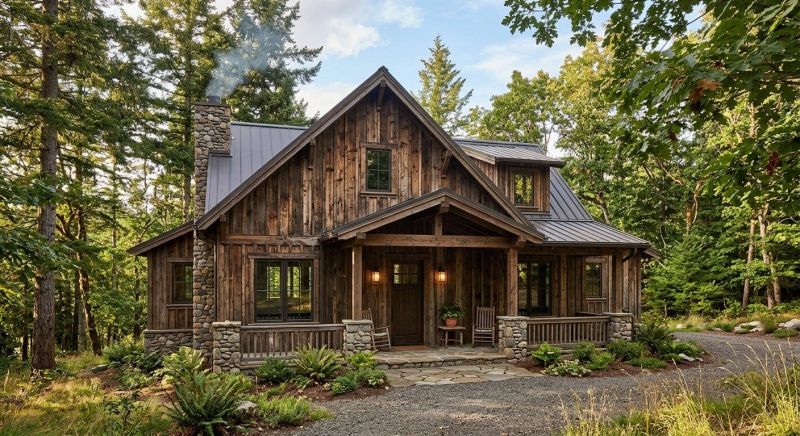 Rustic Siding Installation in Wells, ME