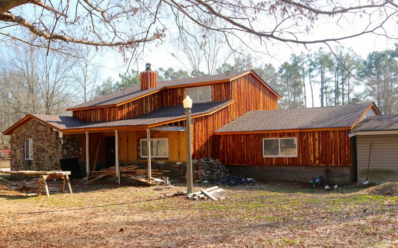 Rustic Siding Installation in Wells, ME