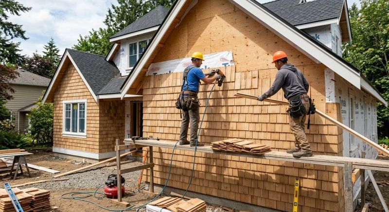 Shake Siding Installation in Berwick, ME