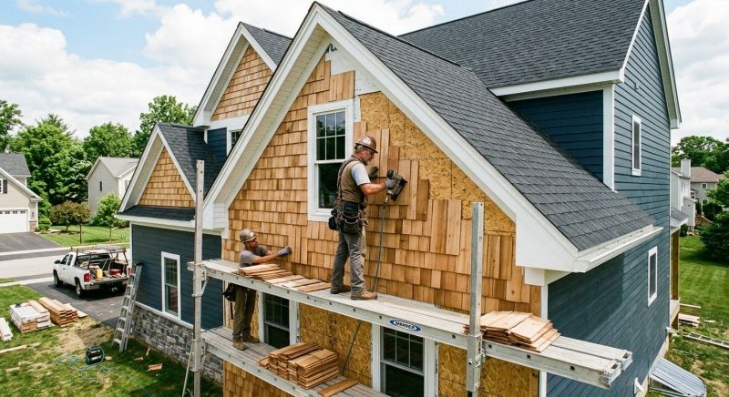 Shake Siding Installation in Greenland, NH