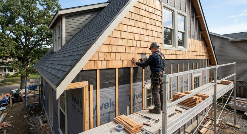 Shake Siding Installation in Portsmouth, NH